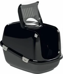 PeeWee Kattenbak XXL EcoDome Startpakket - Zwart - 66,5 X 48,5 X 46,5 Cm -Merkloos Winkel 1012x1200 1