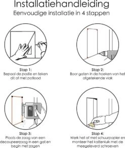 Merkloos Kattenluik - Inclusief Tunnel - 4 Vergendelingsstanden - Wit - Waterdicht - 23 X 25 X 5.5 Cm 17 Merkloos Kattenluik - Inclusief Tunnel - 4 Vergendelingsstanden - Wit - Waterdicht - 23 X 25 X 5.5 Cm -Merkloos Winkel 1014x1200 4