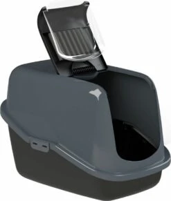 PeeWee Kattenbak EcoHus Startpakket - Antraciet - 56 X 39 X 38,5 Cm -Merkloos Winkel 1017x1200 2