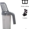 The Pets Supplier - Kattenbak Schep - Kattenbakschep Met Opvangbak - Kattenbak Grind - Kattenzakjes