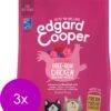 Edgard&Cooper Kitten Kip&Eend&Witvis - Kattenvoer - 3 X 300 G