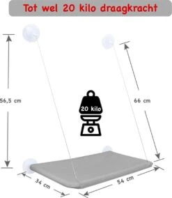 Merkloos Kattenhangmat - Kattenbed - Hangmat Kat Raam Ook Voor Radiator En Deur - Kattenmand Raam En Radiator - Katten Hangmat - Radiatorhangmat Kat Kattenstoel - Tijdelijk Met Extra Hangmat Hoes -Merkloos Winkel 1045x1200 1