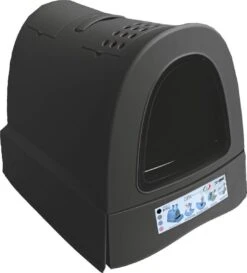 Imac Zuma - Met Schuiflade - Zwart - Kattenbak - 56 X 40 X 42,5 Cm -Merkloos Winkel 1084x1200 1