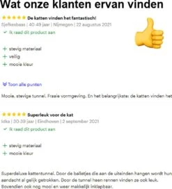 SODEAL Kattentunnel - Katten Huis - Tunnel Kat - Cat House - Kattenmand - Katten Tunnel -Merkloos Winkel 1089x1200 3