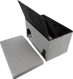 Trixie Kattenhuis Kimy Grijs 70X40X40 CM -Merkloos Winkel 1097x1200 1