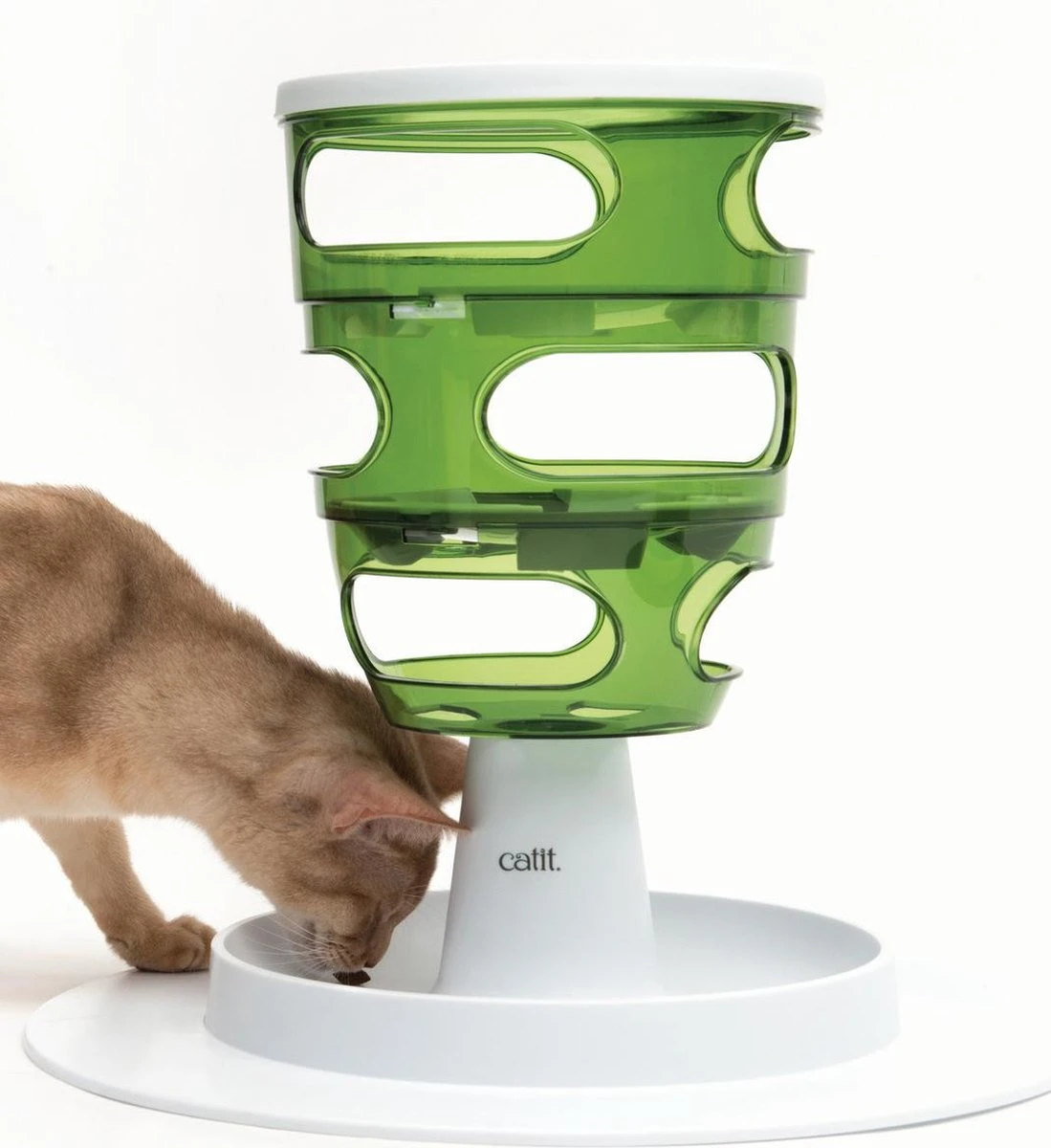 Cat-It Senses 2.0 Food Tree - Wit/Groen - Voerbak - Ø 35 Cm 2 Cat-It Senses 2.0 Food Tree - Wit/Groen - Voerbak - Ø 35 Cm - Afbeelding 2