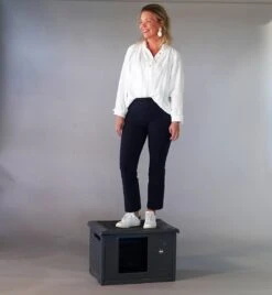 RHRQuality Kattenhuis Voor Binnen En Buiten Kattenhok Villa De Luxe Grijs -Merkloos Winkel 1104x1200