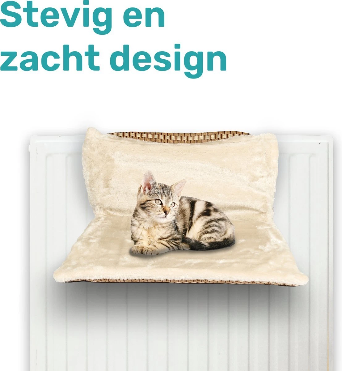 Kattenhangmat - Voor Aan Het Raam - Kattenmand - Raam - Hangmat Kat - Dieren - Kattenbed - Kattenmand - Slaapplek - Ligplaats 2 Kattenhangmat - Voor Aan Het Raam - Kattenmand - Raam - Hangmat Kat - Dieren - Kattenbed - Kattenmand - Slaapplek - Ligplaats - Afbeelding 2