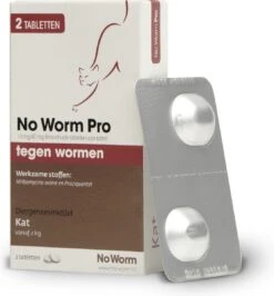 Exil No Worm Pro - Kat - 2 Tabletten -Merkloos Winkel 1115x1200