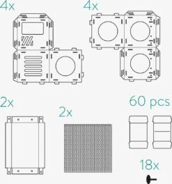 Navaris Modulaire Golfkartonnen Huisdieren Speelblokken - Golfkarton Speelhuis Met 4 Blokken En 2 Bruggen - Voor Kleine Katten, Kittens En Konijnen 14 Navaris Modulaire Golfkartonnen Huisdieren Speelblokken - Golfkarton Speelhuis Met 4 Blokken En 2 Bruggen - Voor Kleine Katten, Kittens En Konijnen -Merkloos Winkel 1123x1200 6