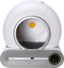 Merkloos Petlux® Zelfreinigende Automatische Kattenbak Met App En LED-Touch -Merkloos Winkel 1131x1200