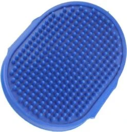 Kattenborstel - Hondenborstel - Vacht Verzorgingsborstel Hond En Kat - Siliconen Haarborstel - Flexibele Massage Borstel - Haar– En Klittenkam - Blauw