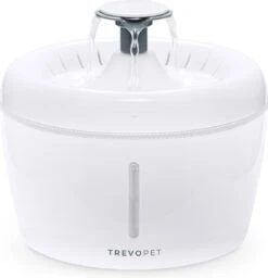 TrevoPet® Drinkfontein Kat - Waterfontein Kat - Kattenfontein - Fluisterstil - Drinkfontein - Drinkbak Kat - 2.5 Liter - Inclusief Filter - Wit -Merkloos Winkel 1157x1200 1