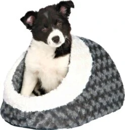 Trixie Kattenmand Iglo Kaline Grijs / Creme - 41X35X26 CM -Merkloos Winkel 1157x1200 2