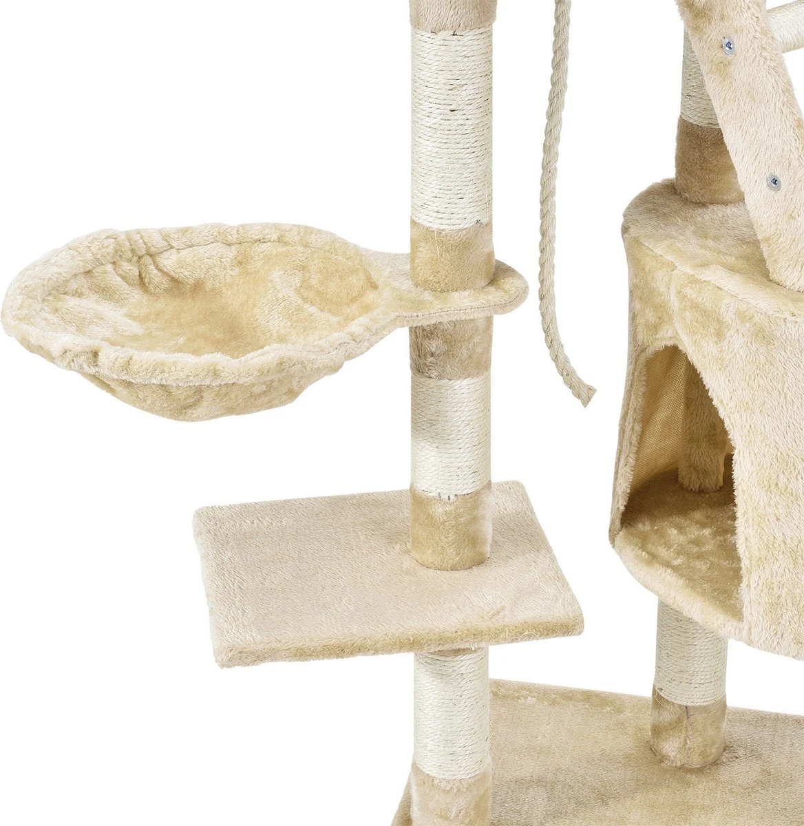 Merkloos Katten Krabpaal - Buffy - Beige 7 Merkloos Katten Krabpaal - Buffy - Beige - Afbeelding 7