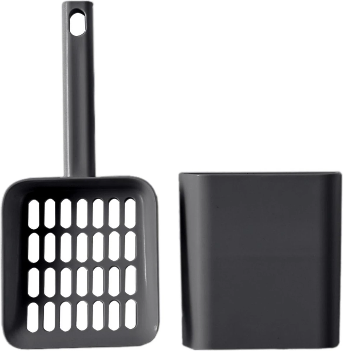 Hoopo® Dome Plus Kattenbak Grijs - Kattenbak - Kattenbakschep - 50x37.5x38cm - Grote Kattenbak 7 Hoopo® Dome Plus Kattenbak Grijs - Kattenbak - Kattenbakschep - 50x37.5x38cm - Grote Kattenbak - Afbeelding 7