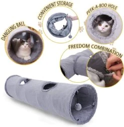 Bonbox Shop - Kattentunnel - 130 CM - Katten Speelgoed - Kitten - Spelen- Speeltunnel - Speelgoed Voor Katten 9 Bonbox Shop - Kattentunnel - 130 CM - Katten Speelgoed - Kitten - Spelen- Speeltunnel - Speelgoed Voor Katten -Merkloos Winkel 1174x1200 5