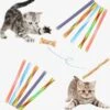 Merkloos Katten Boinks Springveren (10 Stuks) - Kattenspeelgoed – Kattenspeeltjes - Speelgoed Voor Katten Veertjes - Kitten Speeltjes Springveertjes – Kattenveertjes - Kat Speeltje Springveer | Diverse Kleuren