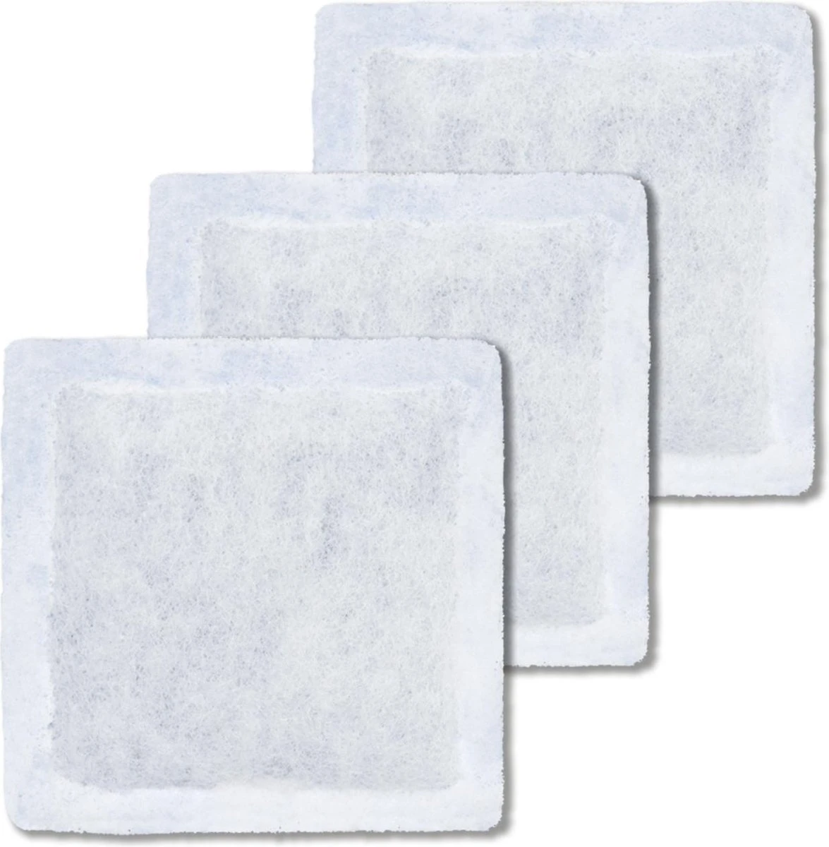 Catit Filters Drinkfontein Mini - Kanttendrinkbak - 15x12x2.5 Cm Wit 3 Stuks 2 Catit Filters Drinkfontein Mini - Kanttendrinkbak - 15x12x2.5 Cm Wit 3 Stuks - Afbeelding 2