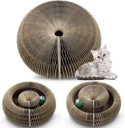 Kattenspeelgoed - Ronde, Opvouwbare En Vervormbare Krabmat Voor Katten Met Bal Met Belletjes Van Golfkartonpapier - Interactief Krabspeelgoed Voor Katten 13 Kattenspeelgoed - Ronde, Opvouwbare En Vervormbare Krabmat Voor Katten Met Bal Met Belletjes Van Golfkartonpapier - Interactief Krabspeelgoed Voor Katten -Merkloos Winkel 1175x1200 6