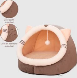 Kattenmand - Kattenhuis - Kattenbed - Kattenhangmat - Poezenmand - Kattenkussen - 40 Cm 12 Kattenmand - Kattenhuis - Kattenbed - Kattenhangmat - Poezenmand - Kattenkussen - 40 Cm -Merkloos Winkel 1181x1200 1