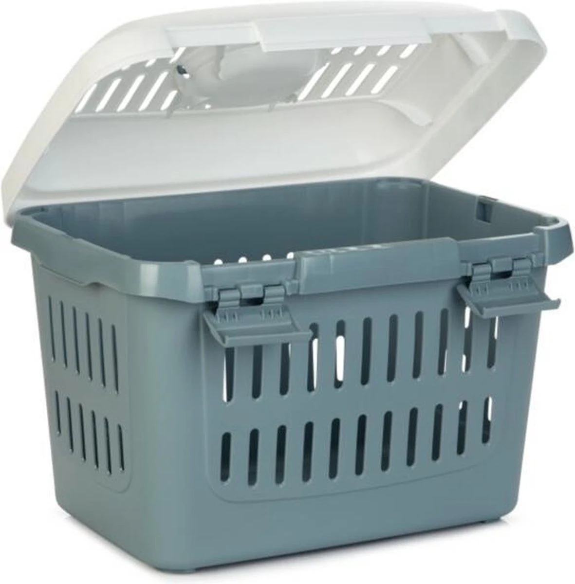 Beeztees Reismand Gulliver Midi Lichtblauw - Wit 45 X 33 X 33 Cm 2 Beeztees Reismand Gulliver Midi Lichtblauw - Wit 45 X 33 X 33 Cm - Afbeelding 2