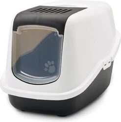 Savic Kattenbak Nestor - Kattenbak - Zwart/Wit - 56 X 39 X 38,5 24 Savic Kattenbak Nestor - Kattenbak - Zwart/Wit - 56 X 39 X 38,5 -Merkloos Winkel 1190x1200 8