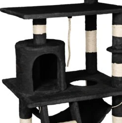 TecTake Stokely - Zwart - Krabpaal - 141 Cm -Merkloos Winkel 1195x1200 4