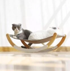 OEM 2 In 1 Multifunctionele Kat Hangmatten Bed Seat Stoel Schudbaar Ademend Anti Slip Kat Huis Thuis Lounger Stabiele Hout Shaker -Merkloos Winkel 1196x1200 6