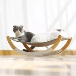 LuxeBass 2-In-1 Katten Hangmat | Hangmat Kat Met Optioneel Wiegfunctie | Wiegen Of Stabiel -Merkloos Winkel 1196x1200 8