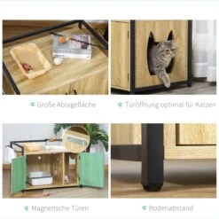 PawHut Katzentoilett Mit Griff D31-053 -Merkloos Winkel 1199x1200 17