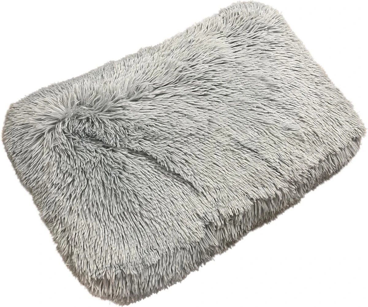 Adori Kattenkussen Bangalor - Kattenkussen - 60x40x9 Cm Grijs 1 Adori Kattenkussen Bangalor - Kattenkussen - 60x40x9 Cm Grijs