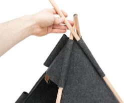 TRIXIE Huisdierengrot Tipi 55x65x55 Cm Vilt -Merkloos Winkel 1200x1002 4