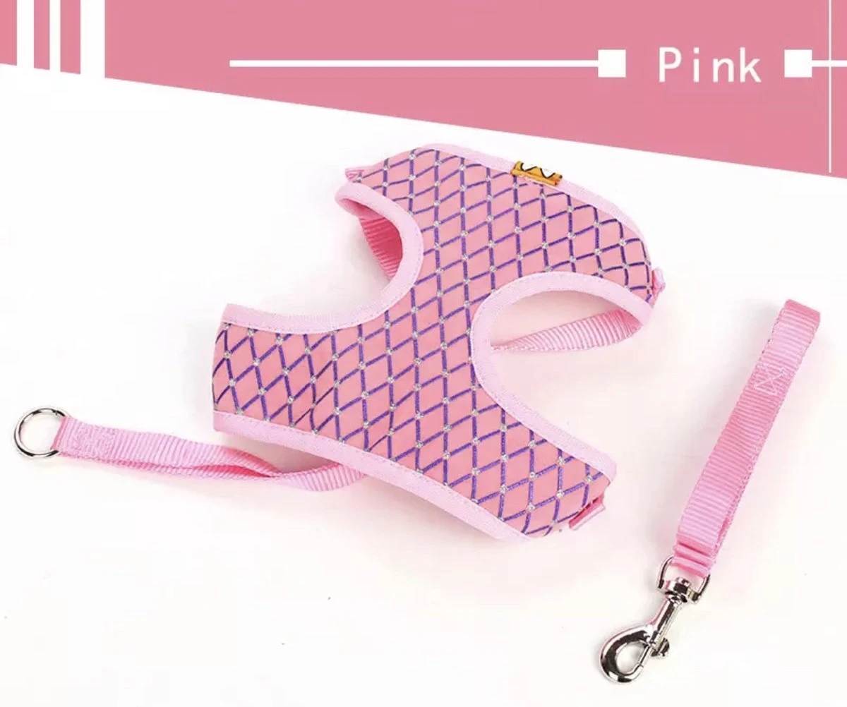 Merkloos Kattentuigje Met Looplijn - Kattenharnas - Kittentuigje - Kattenriem Met Looplijn - Kitten Tuigje Verstelbaar - Roze - Ixen 1 Merkloos Kattentuigje Met Looplijn - Kattenharnas - Kittentuigje - Kattenriem Met Looplijn - Kitten Tuigje Verstelbaar - Roze - Ixen