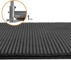 Behave Kattenbakmat - Dubbele Laag - Honingraatdesign - Waterdicht - Katten Grit Opvanger - Schoonloopmat - Kattenbak Mat - Zwart - 45*60 Cm -Merkloos Winkel 1200x1012 2