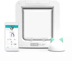 SureFlap Microchip Kattenluik Connect M - Wit - 14 X 12 Cm -Merkloos Winkel 1200x1019 8