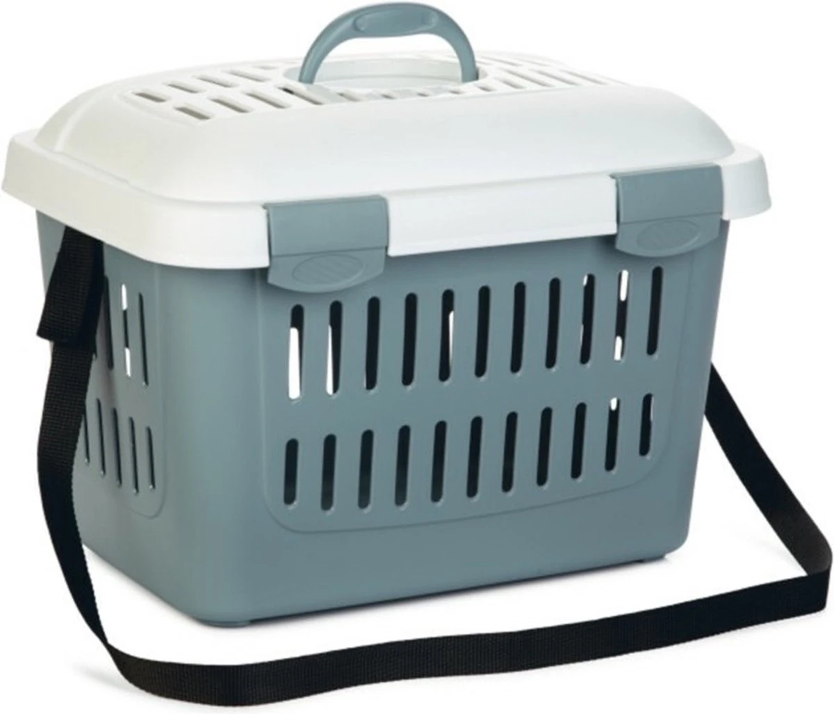 Beeztees Reismand Gulliver Midi Lichtblauw - Wit 45 X 33 X 33 Cm 3 Beeztees Reismand Gulliver Midi Lichtblauw - Wit 45 X 33 X 33 Cm - Afbeelding 3