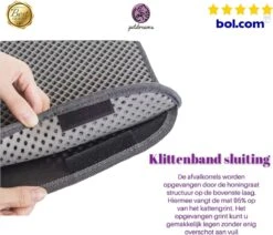 Professionele Kattenbakmat + Cadeau – Schoonloopmat Kattenbak – Katten Grit Opvanger – Dubbele Waterdichte Laag – Uitloopmat Kattenbak – Kattenverzorging – Kattenbak Accessoires - Gritmat – Kat Benodigdheden -Merkloos Winkel 1200x1031 4