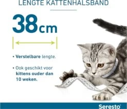 Seresto Teken- En Vlooienband - Anti Tekenmiddel - Kat - 38 Cm -Merkloos Winkel 1200x1032