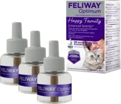 Feliway Optimum - Navulling 3-Pack - 3x Flacon 48 Ml - Anti-stress Kat -Merkloos Winkel 1200x1033