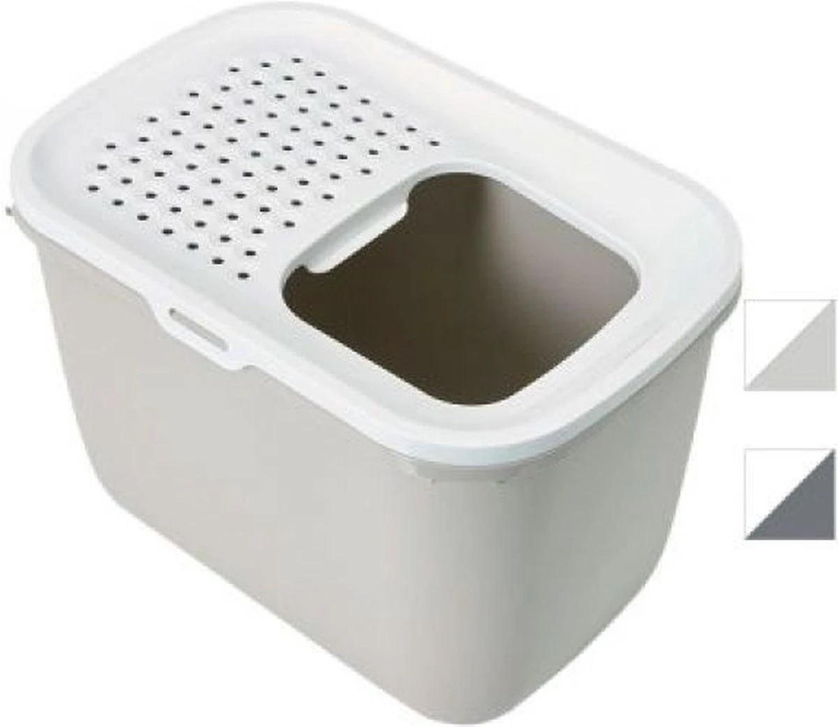 Savic Hop In - Kattenbak - Grijs - 58,5 X 39 X 39,5 Cm 11 Savic Hop In - Kattenbak - Grijs - 58,5 X 39 X 39,5 Cm - Afbeelding 11