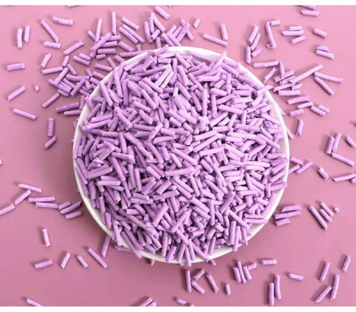 Ekoo Kattenbakvulling Friendly Tofu Lavendel 6 Liter 2 Ekoo Kattenbakvulling Friendly Tofu Lavendel 6 Liter - Afbeelding 2