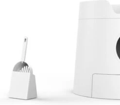 A Sunny Day Kattenbak Met Lade, Bedje En Krabplank - Inclusief Schepje - Design Kattenbak - Wit - Dichte Kattenbak - Kattenbak Gesloten -Merkloos Winkel 1200x1057 5