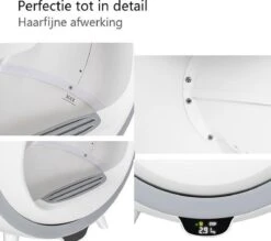 Merkloos Premium Kattenbak - Automatische - Zelfreinigende - Elektrische Kattenbak - Design Kattenbak -Merkloos Winkel 1200x1066 5