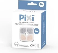 Catit Pixi Fountain Filter Cartridge - Kattendrinkbak - 6 Stuks -Merkloos Winkel 1200x1091 1