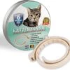 Vlooienband Voor Katten - Creme - 100% Natuurlijk - Zonder Giftige Pesticiden - Vlooien En Teken - Geurhalsband