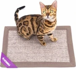 Petrebels Mastermat 60 Katten Krabmat - Cappuccino - 60 X 40 Cm - Zeer Sterk -Merkloos Winkel 1200x1098 1