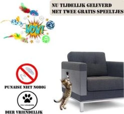 Anti Krab Katten - Kattenspeeltjes - Catnip - Anti Krab Vellen - Krabplanken - Hond - Katten - Krabpaal - 8 Stuks -Merkloos Winkel 1200x1100 1