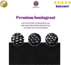 Professionele Kattenbakmat + Cadeau – Schoonloopmat Kattenbak – Katten Grit Opvanger – Dubbele Waterdichte Laag – Uitloopmat Kattenbak – Kattenverzorging – Kattenbak Accessoires - Gritmat – Kat Benodigdheden -Merkloos Winkel 1200x1106 6