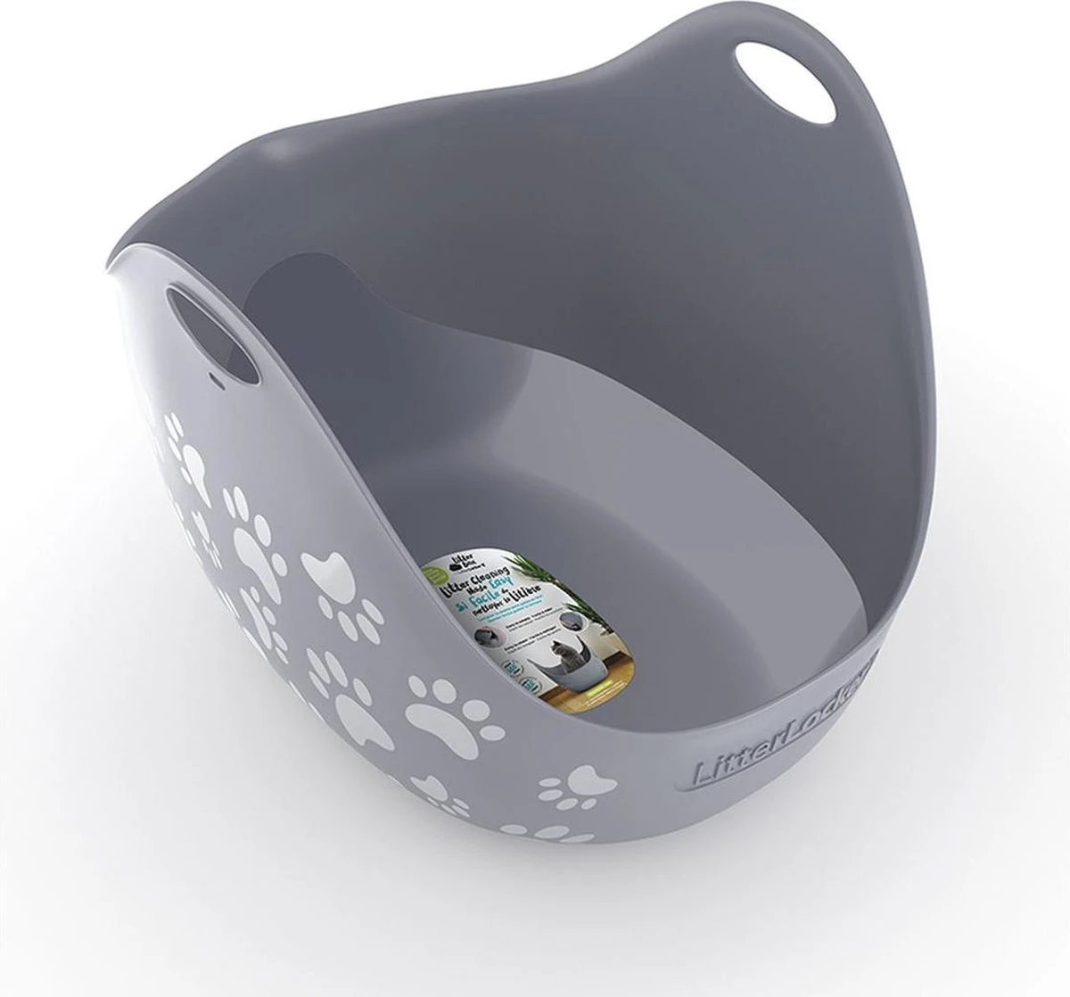 LitterLocker LitterBox - Grijs 1 LitterLocker LitterBox - Grijs